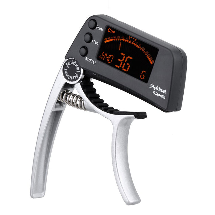 2-in-1 Guitar Capo & Tuner