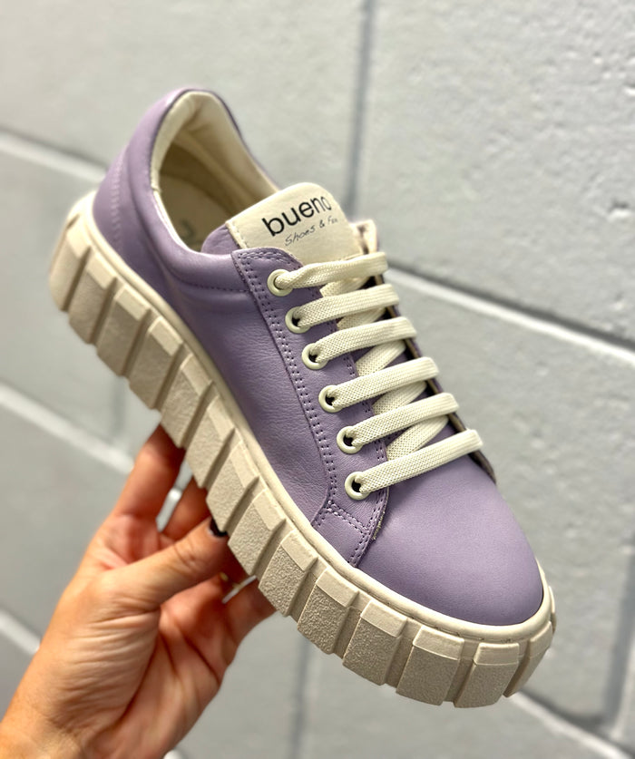 Bueno Lilac Satine Sneakers