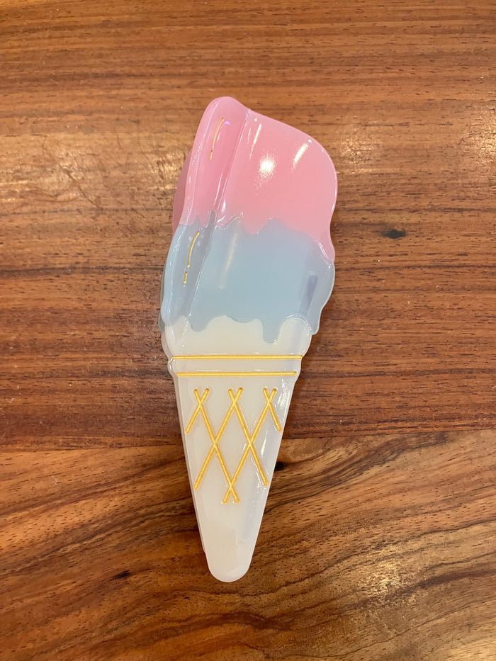 Ice Cream Hair Claw Clip