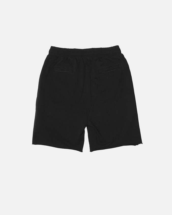 ABUSED SHORTS - BLACK | Back View