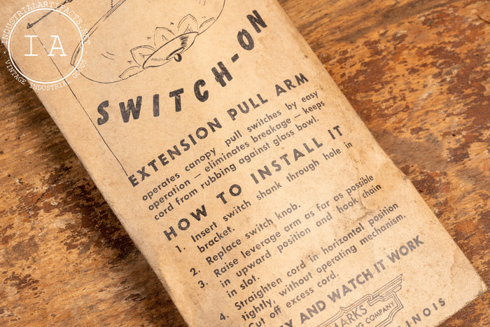 Antique Ceiling Light Pull String Extension