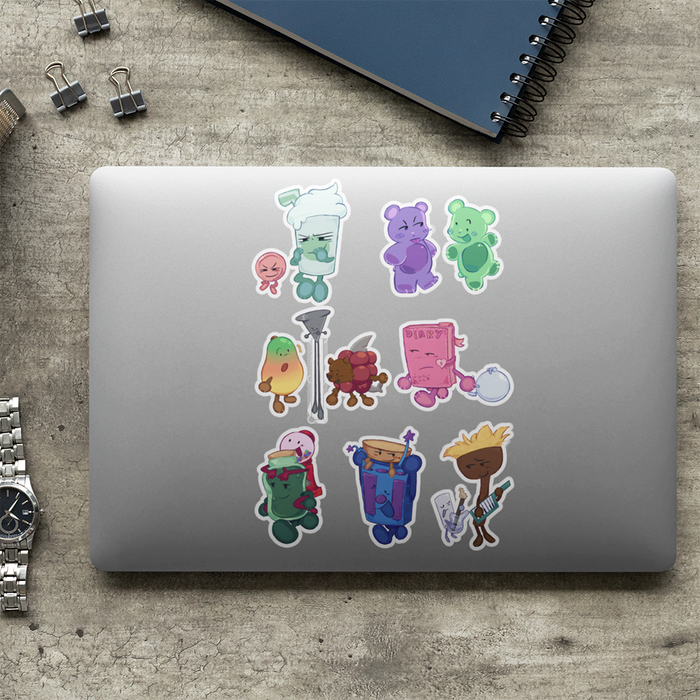 Best Pals Sticker Sheet