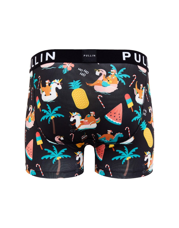 boxer court santaplaya PULLIN en lycra