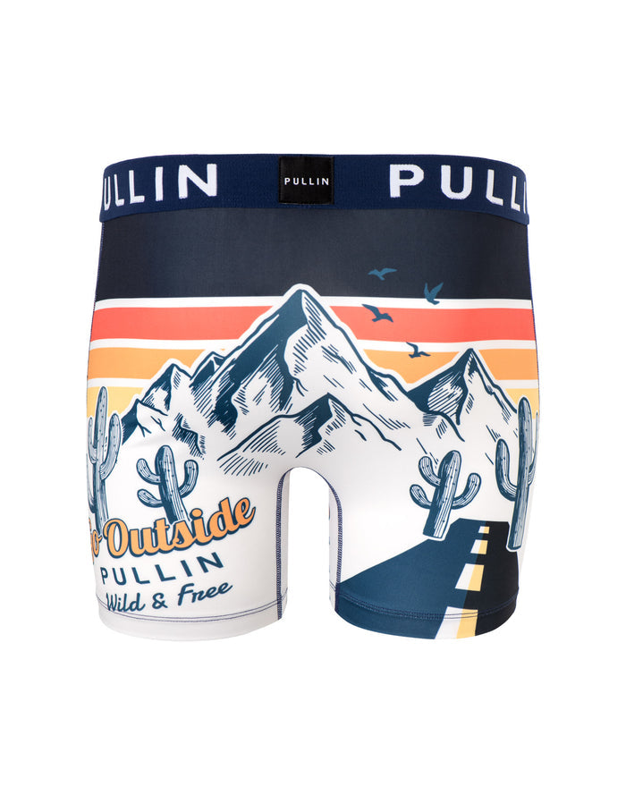 boxer long outside PULLIN en lycra