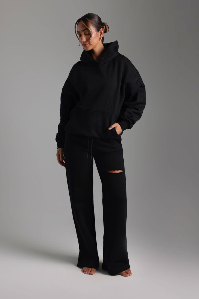 Boyfriend Hoodie - Black