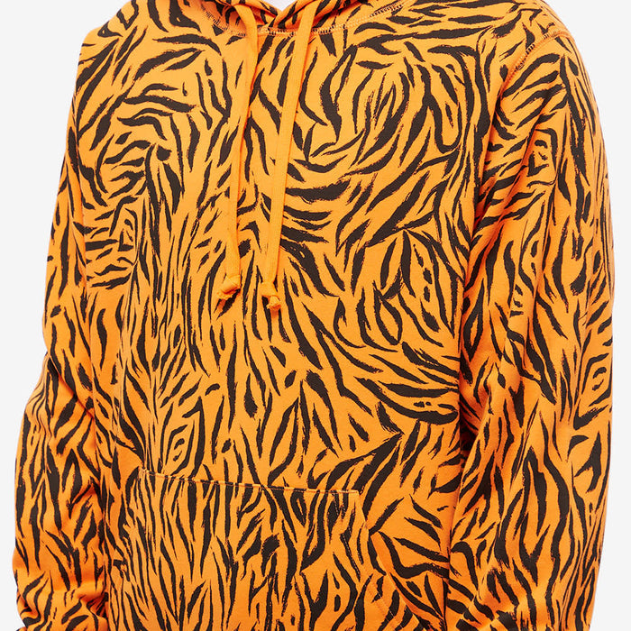 CLOT TIGER STRIPE HOODIE - ORANGE