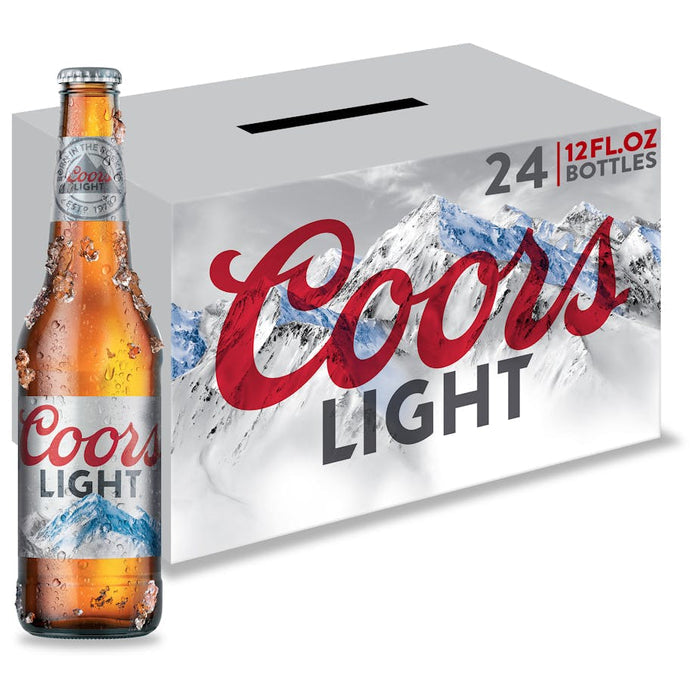 Coors Light CASE of 24 x 12 oz Bottles (Coors Brewing)