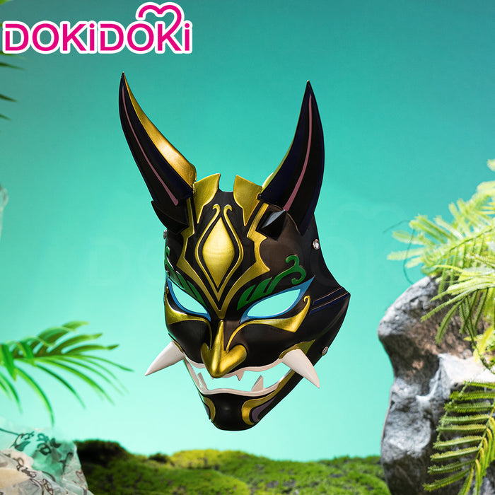 DokiDoki Game Genshin Impact Cosplay Xiao Mask PVC Resin