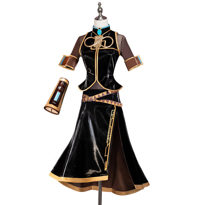 DokiDoki-SR Cosplay Costume Black Dress