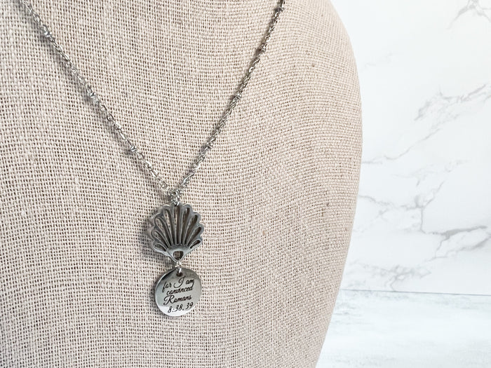 For I Am Convinced Silver Necklace - GINGERS