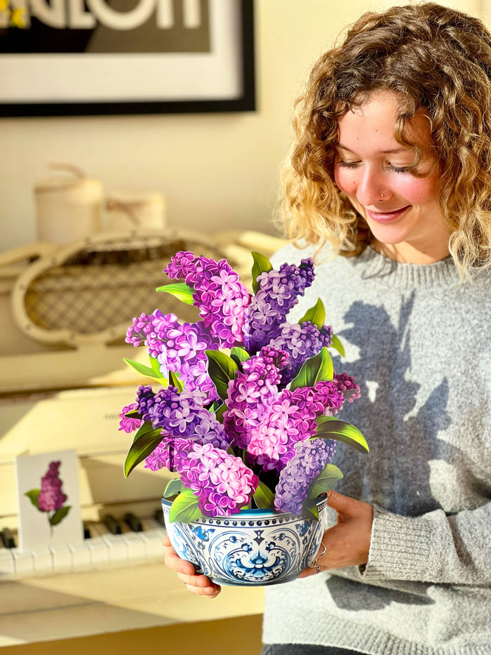 Garden Lilacs | Pop-up Greeting Cards