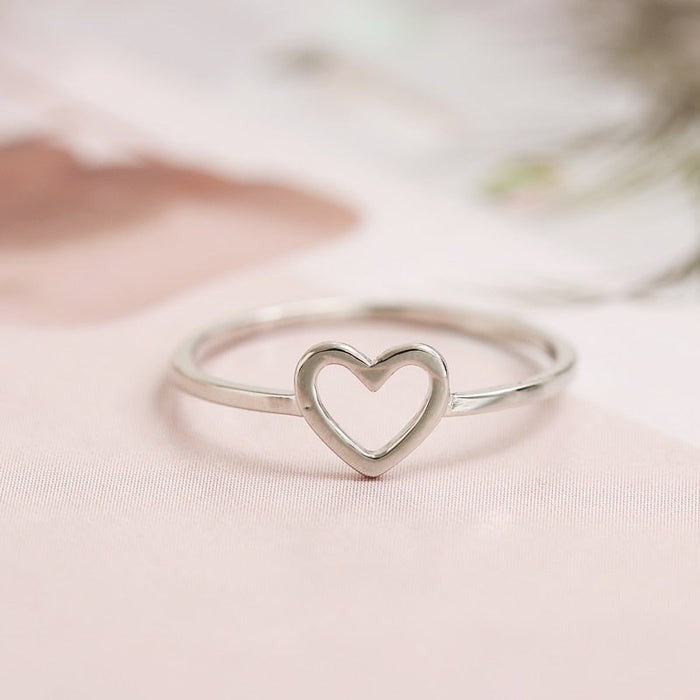 Heart-shaped Promise Ring