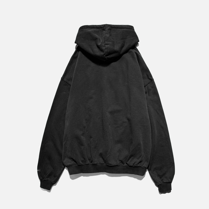 HEAT HOODIE - WASHED BLACK