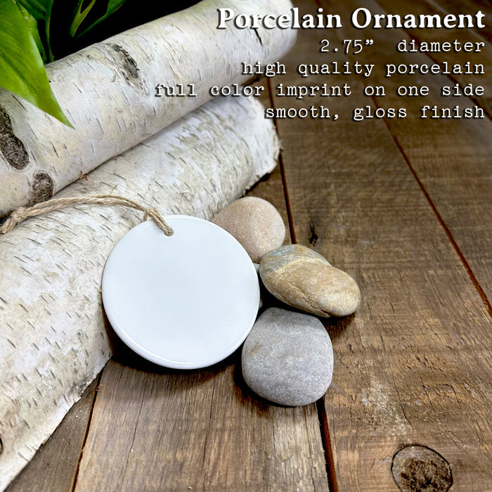 Horse Silhouette - Custom Ornament