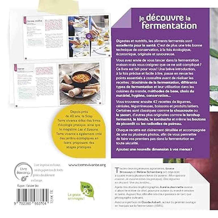 Je découvre la fermentation: Du vivant dans mon assiette ! helene schernberg