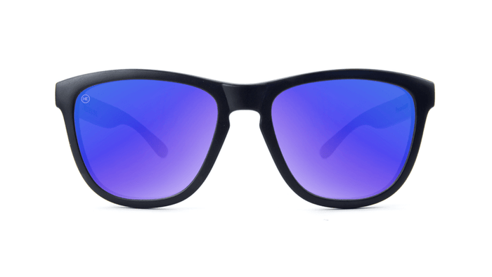 Knockaround Sunglasses | Premiums | Black / Moonshine