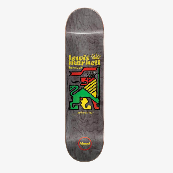 Lewis Rasta Lion R7 Deck 8.0"