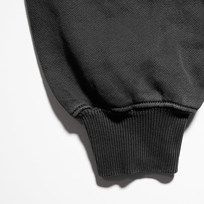 STRAYE METAL HOODIE - FADED BLACK