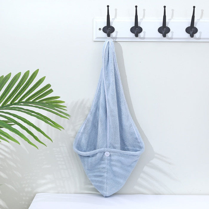 Microfiber Hair Towel (2 Pieces)