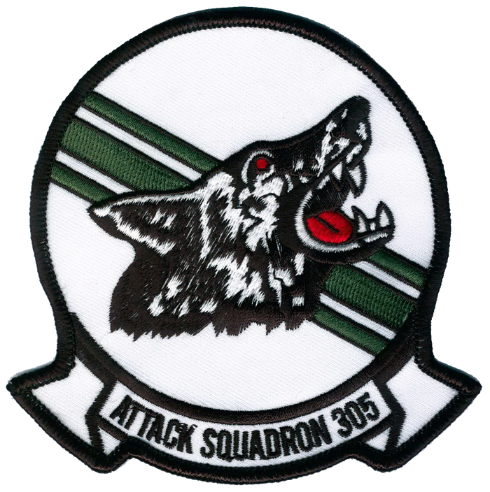 Officially Licensed US Navy VA-305 Lobos Patch