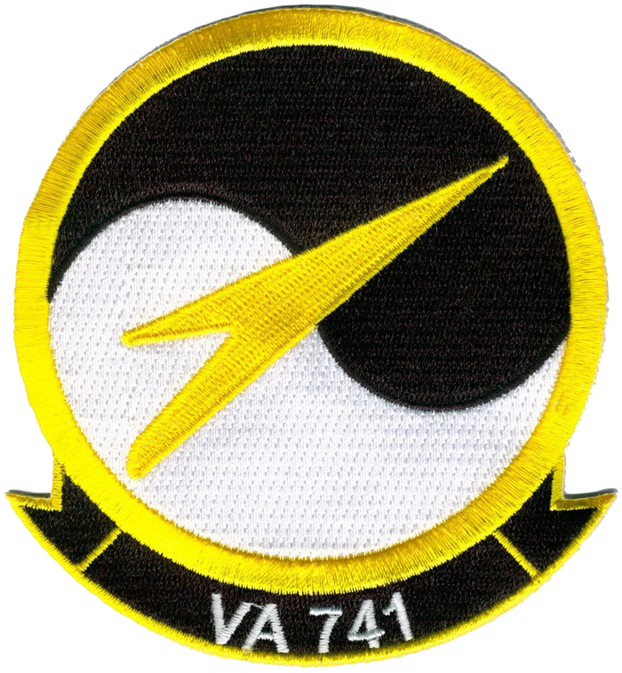 Officially Licensed US Navy VA-741 Patch