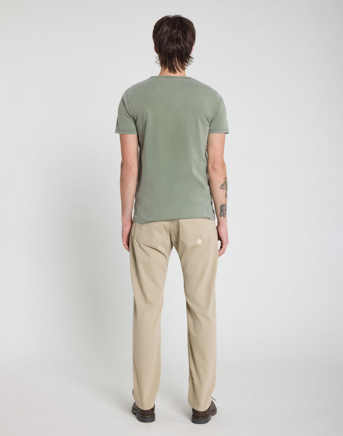 pantalon straight gravel PULLIN en coton