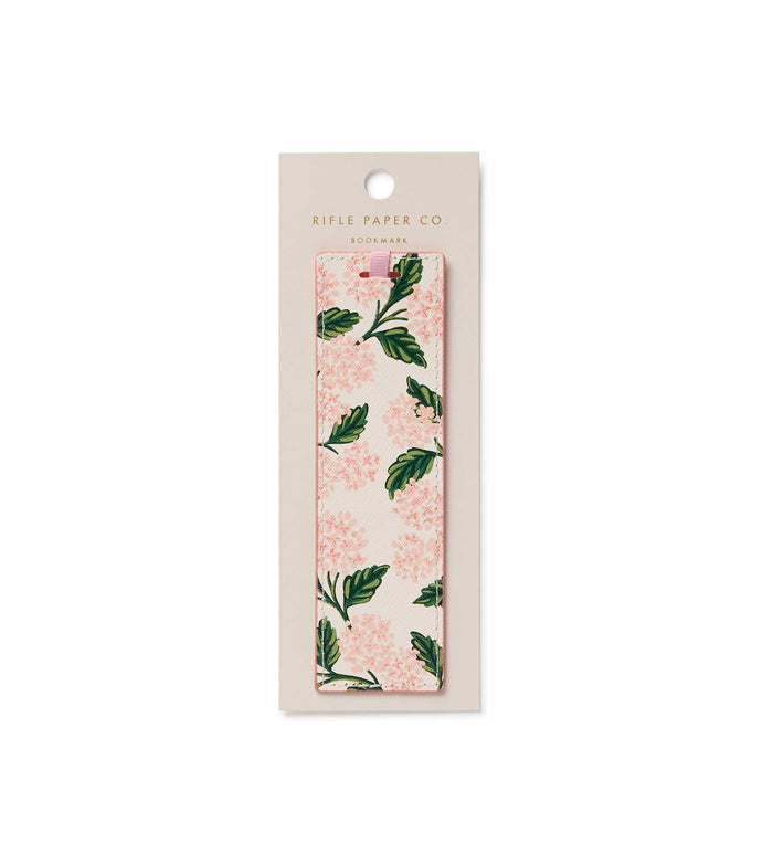 Pink Hydrangea Bookmark