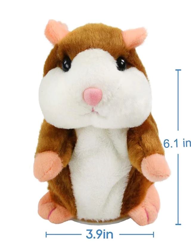 Record and Mimic Hamster Plush Toy