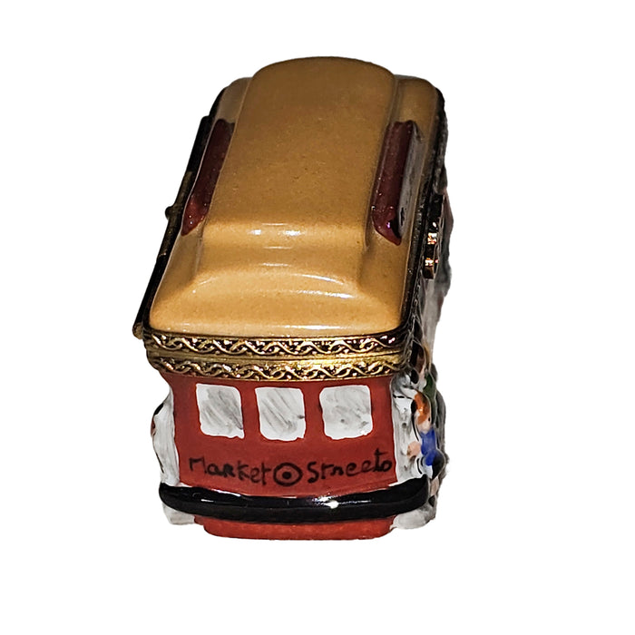 San Francisco Cable Car Delight Porcelain Limoges travel united French Trinket Box