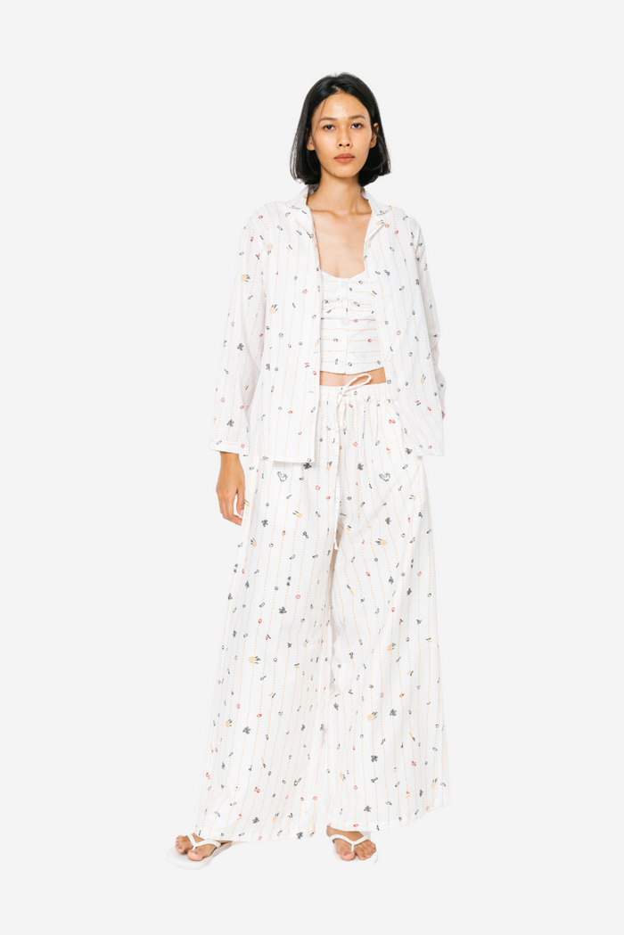 "Sejauh Mata Memandang X Dian Sastrowardoyo" "Tumbuh" - Woman's Tilem Pajama Top
