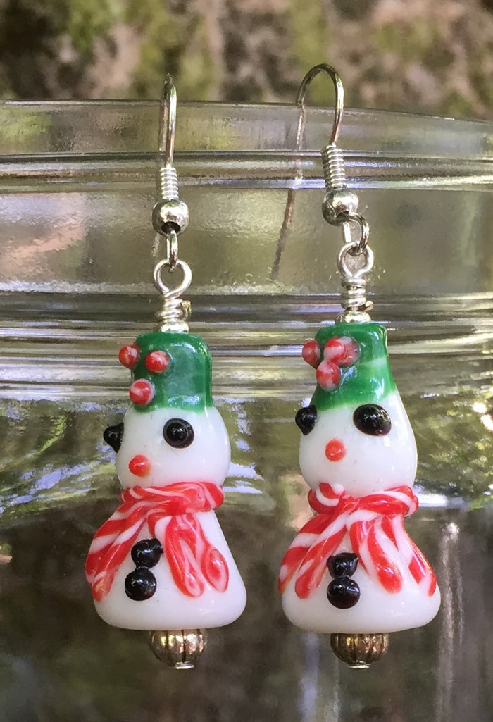 Snow People Earrings