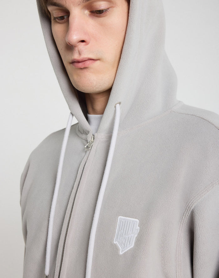 sweat homme à capuche sherpagrey PULLIN en polyester