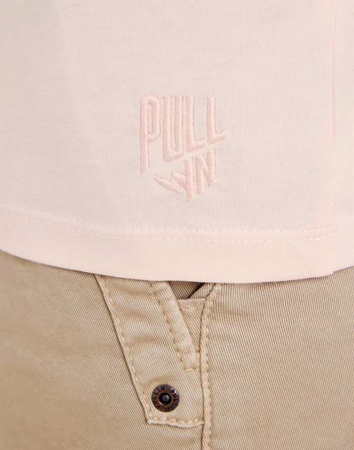 t-shirt classicrose PULLIN en coton