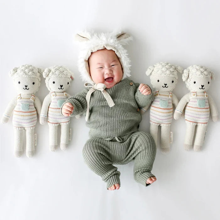 teddy avery the lamb 13 inch - off white