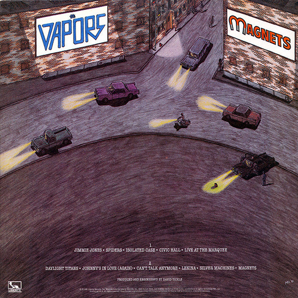 The Vapors - Magnets (1981 US Press)