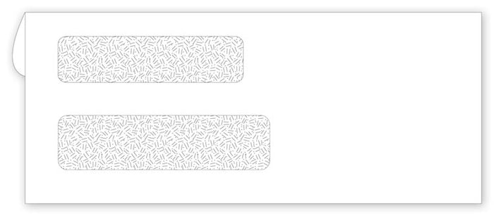 W775 Double Window Envelope 8 5/8 x 3 5/8" QTY 250