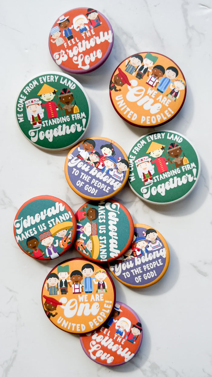 Worldwide Brotherhood Pins - GINGERS