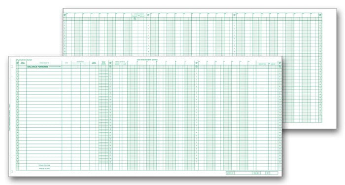 115021N Compact Expense Journal 25 x 11" QTY 15
