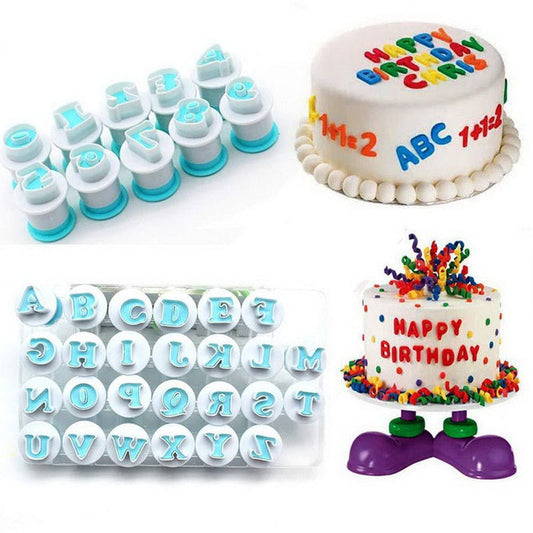 24-piece Alphabet Cutter Set