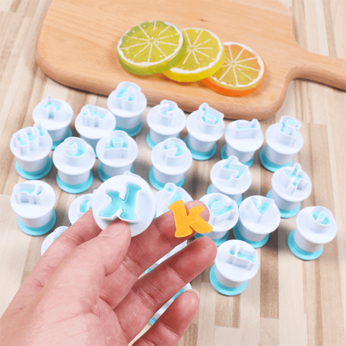 24-piece Alphabet Cutter Set