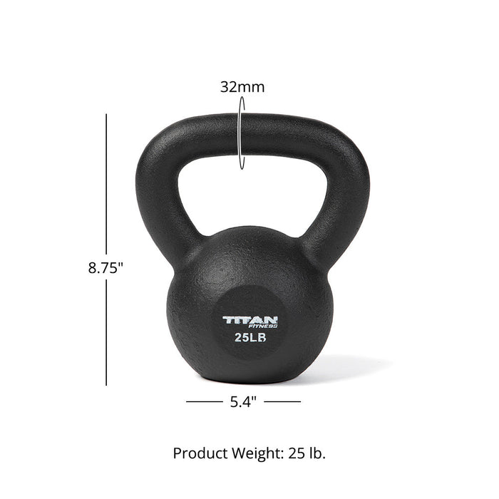 25 LB Cast Iron Kettlebell