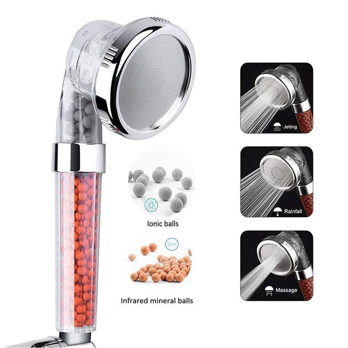 3 Modes High Pressure Shower Head