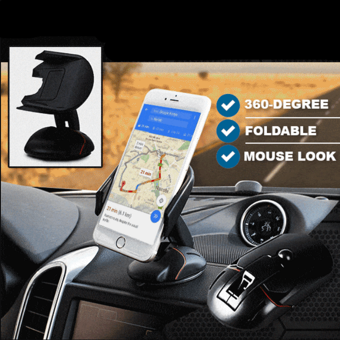 360° Transformable Car Phone Mount
