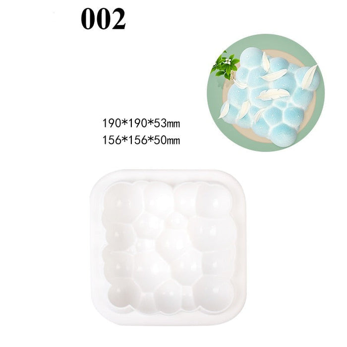 3D Silicone Dessert Molds