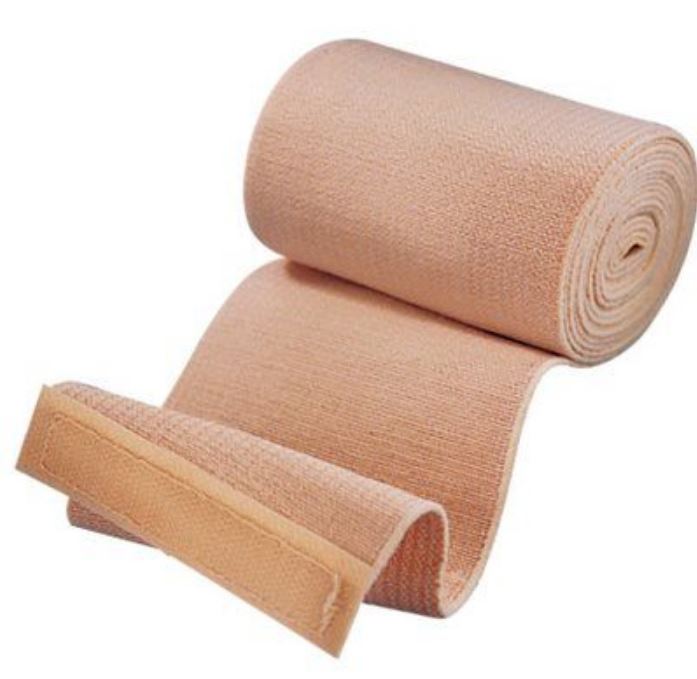 Aleva Health Ace Elastic Bandage: 1 Count, 4" W x 5-3/10 ft., Velcro Closure