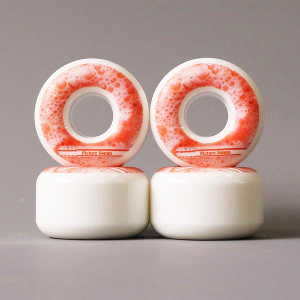 54mm Milkshake Cruiser Wheels (Strawberry)