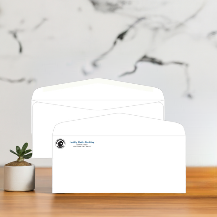 740 No. 10 Envelope Imprinted No Window 9 1/2 x 4 1/8" QTY 250