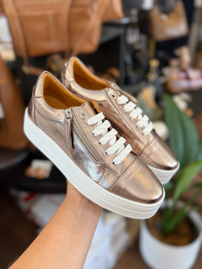 Sala Abbey Soft Gold/Pewter Sneakers