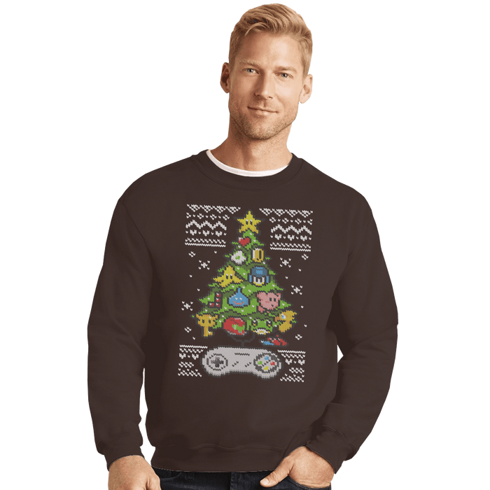 Crewneck Sweater, Unisex / Small / Dark Chocolate