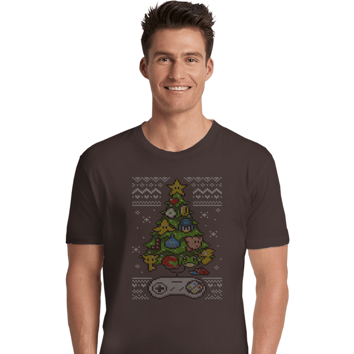 Premium Shirts, Unisex / Small / Dark Chocolate